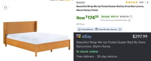 Barrymore Queen Bed Only $174 at Walmart deal at Walmart