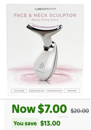 Face & Neck Sculptor for $7 at Walmart deal at Walmart