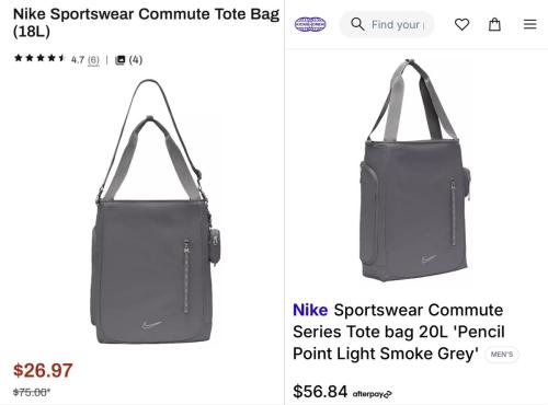 Nike Tote Bag Drops from $75 to $27 deal at Dick's Sporting Goods