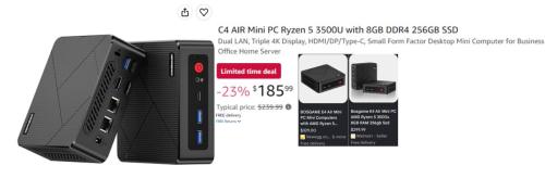 Mini PC All-Time Low at Amazon deal at Amazon