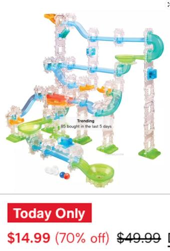 70% Off Discovery Kids Marble Run at Macy's deal at Macy's