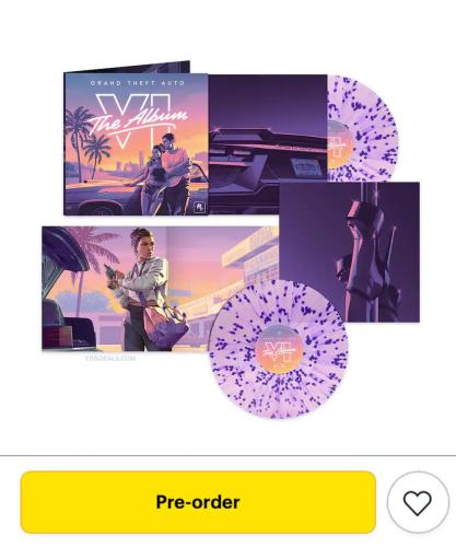 GTA VI: The Album Pre-Order $49.98 Best Buy Exclusive deal at Best Buy