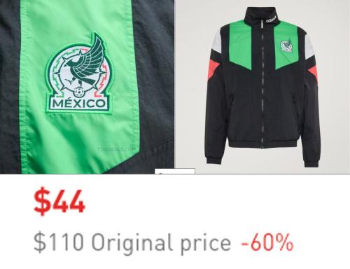 Adidas Mexico EQT Track Top 60% Off deal at Adidas