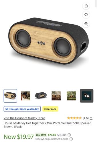 Portable Speaker for $19 (Was $100)