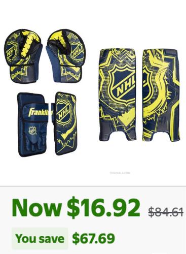 Franklin Sports NHL Youth Hockey Goalie Set 80% Off deal at Walmart