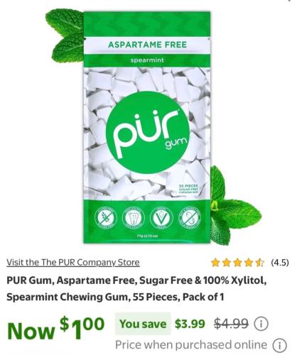 $1 Gum Pack (55 PC) - Was $4