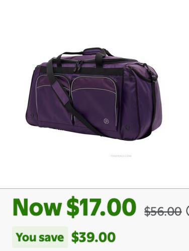Protege 28" Sport Duffel Bag Now $17 at Walmart deal at Walmart