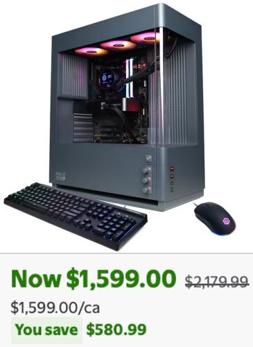 CyberPowerPC RTX 5070 Gaming PC $580 Off deal at Walmart