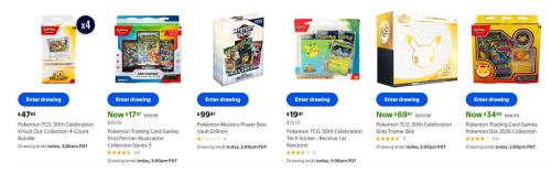 Walmart Elite Trainer Box Raffle Live deal at Walmart