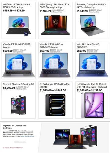 20% Off Laptops & Desktops at Woot deal at Woot