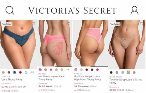8 Panties for $25 at Victoria’s Secret deal at Victoria's Secret