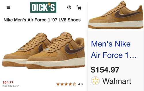 Nike Air Force 1 Shoes at Lowest Price Ever deal at Dick's Sporting Goods