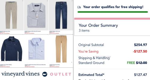 Vineyard Vines 50-70% Off Sitewide Sale deal at Vineyard Vines