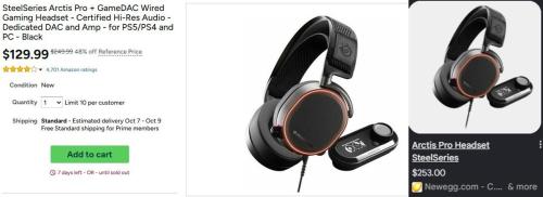 SteelSeries Arctis Pro Lowest Price Ever