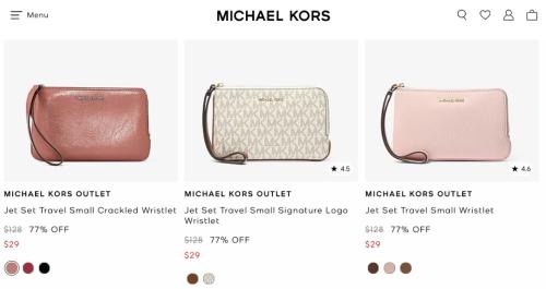 Michael Kors Wristlets Now $29 (Was $128)