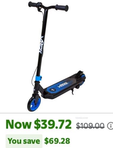 M8TRX Kids Electric Scooter 64% Off at Walmart deal at Walmart