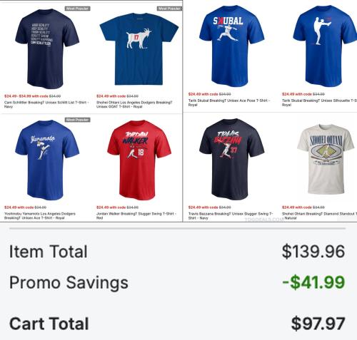 MLB Gear Sale: 30% Off with SPICED deal at Fanatics