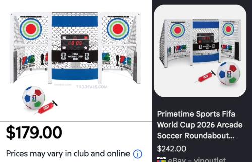 FIFA Arcade Soccer Game for $179 deal at Sam's Club