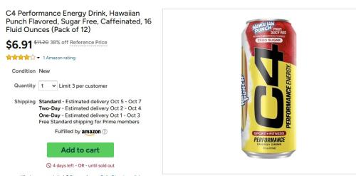 12-Pack C4 for Only $6 at Woot deal at Woot