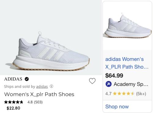 Adidas Running Shoes for $22 deal at ShopSimon