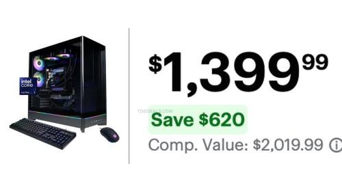 CyberPowerPC RTX 5070 Gaming Desktop $620 Off deal at Best Buy