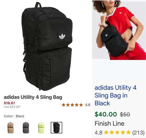 Adidas Sling Bag at Lowest Price Ever deal at Dick's Sporting Goods