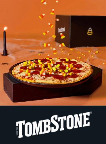 Tombstone Candy Corn Pizza Kit $1.31