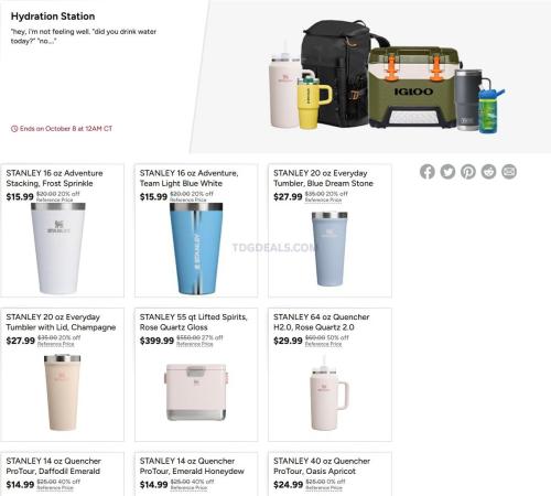 Stanley Quencher Tumblers on Sale at Woot deal at Woot