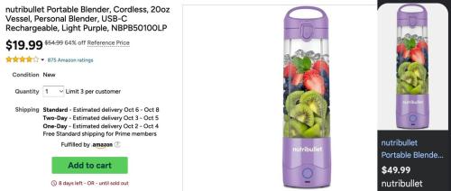 NutriBullet for $20 on Woot deal at Woot