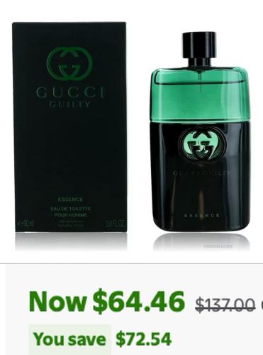Gucci Guilty Essence 53% Off at Walmart deal at Walmart