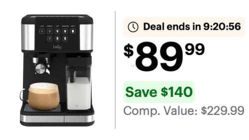 Bella Pro Barista Elite Espresso Station $140 Off deal at Best Buy