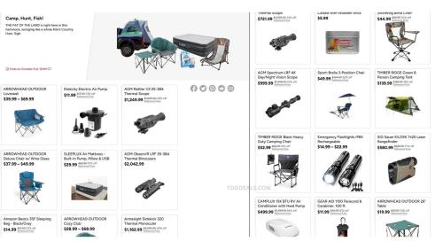 Camping Gear Deals at Woot: From $14.99 deal at Woot