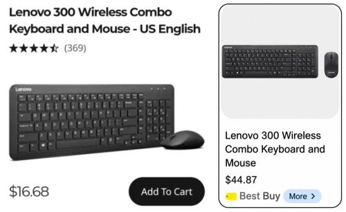 $16 Lenovo Keyboard and Mouse Combo deal at Lenovo