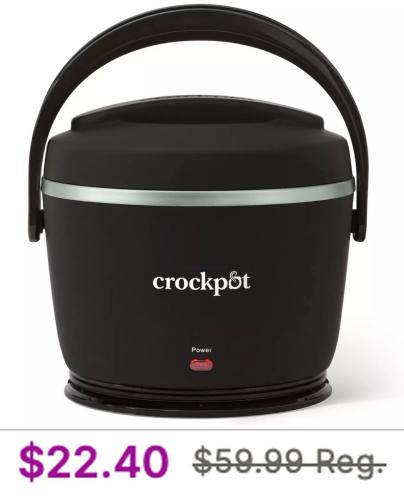 Crock-Pot Lunch Crock Food Warmer $22.40 deal at Kohl's