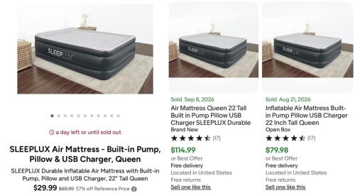 Wueen Sleep Lux Mattress for $30 deal at Amazon