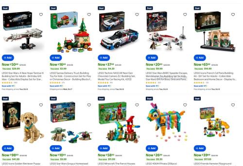 LEGO Savings at Walmart: Sets from $10 deal at Walmart