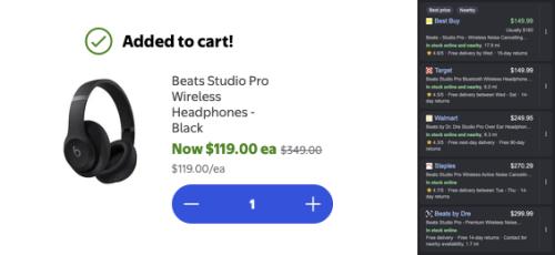 Beats Studio Pro at Lowest Price $119
