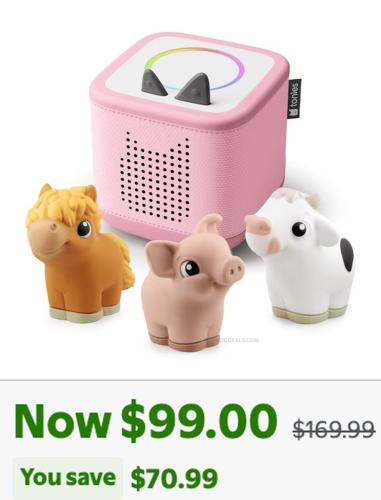 Toniebox 2 Farm Starter Set Now $99 deal at Walmart