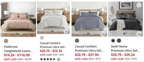JCPenney Comforter Sets from $16 with OCTOBER deal at JCPenney