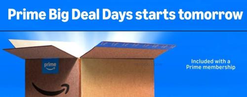 Amazon Prime Big Deal Days & Free Trial deal at Amazon