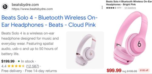 Dr. Dre Beats for $100 at Target deal at Target