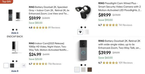 Up to 70% Off Ring Camera Systems at Lowe's deal at Lowe's