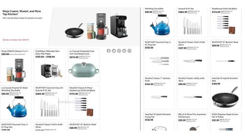 Ninja CREAMi & WÜSTHOF Kitchen Deals at Woot deal at Woot