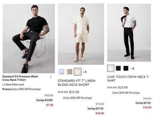 Banana Republic: Over 75% Off Men's Clothes deal at Banana Republic
