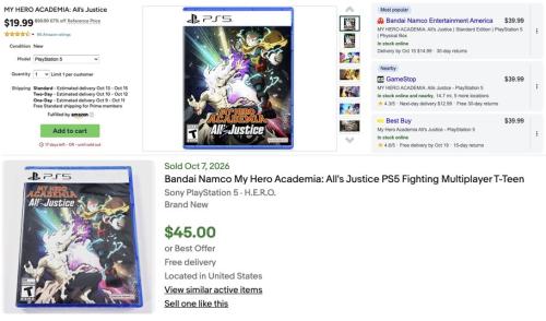 My Hero Academia All's Justice for $20