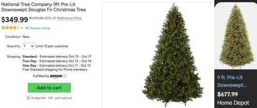 $662 Off Christmas Tree at Woot deal at Woot