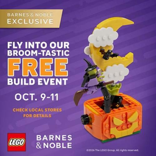 Free LEGO Halloween Build at Barnes & Noble deal at Barnes & Noble