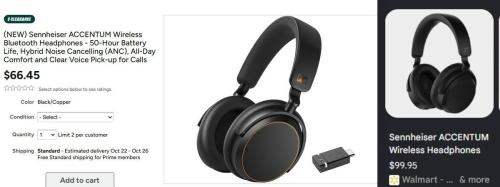 Sennheiser Headphones for Just $66