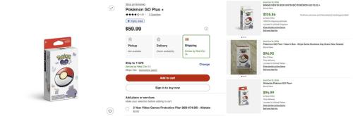 Pokemon Go+ Wearable at Target deal at Target