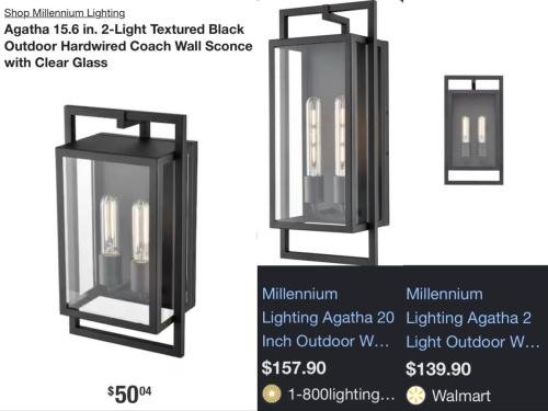 Outdoor Light for $50 (Was $130+)